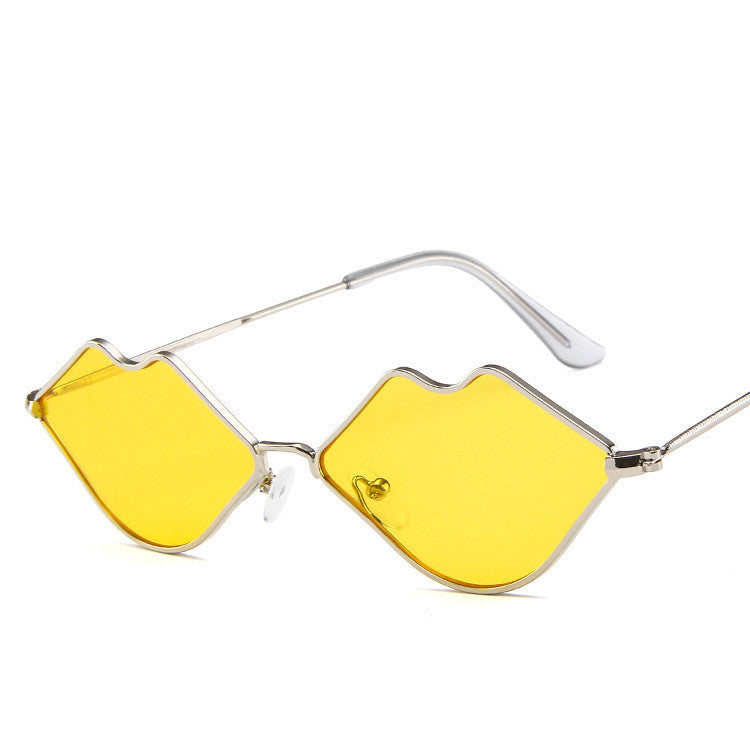 Lunettes de soleil lèvres rétro — édition Fun Wavely
