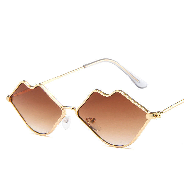 Lunettes de soleil lèvres rétro — édition Fun Wavely