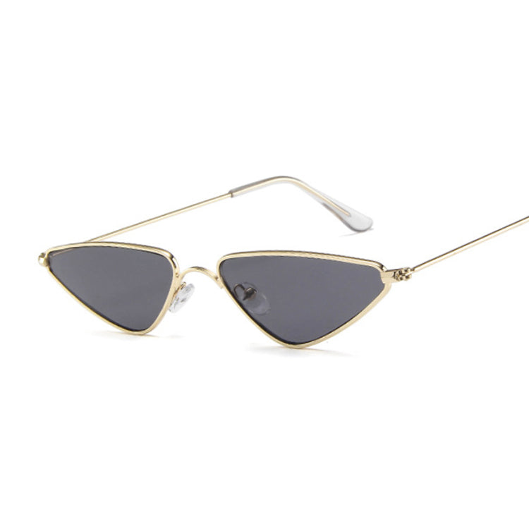 Lunettes de soleil cat eye triangle verres ocean — édition Y2K Wavly