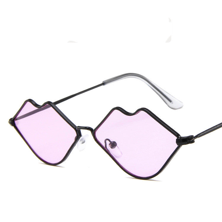 Lunettes de soleil lèvres rétro — édition Fun Wavely