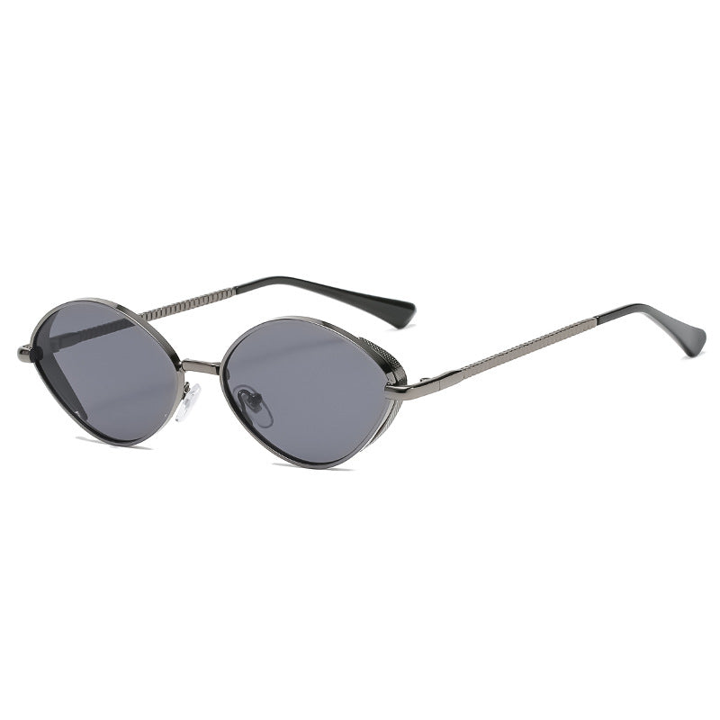 Lunettes de soleil ovales monture dorée — édition Resort Wavly